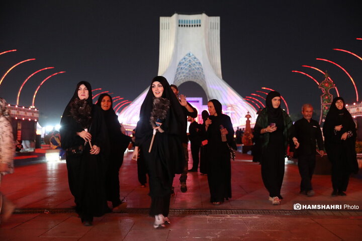 برگزاری سومین سوگواره محرم شهر در میدان آزادی