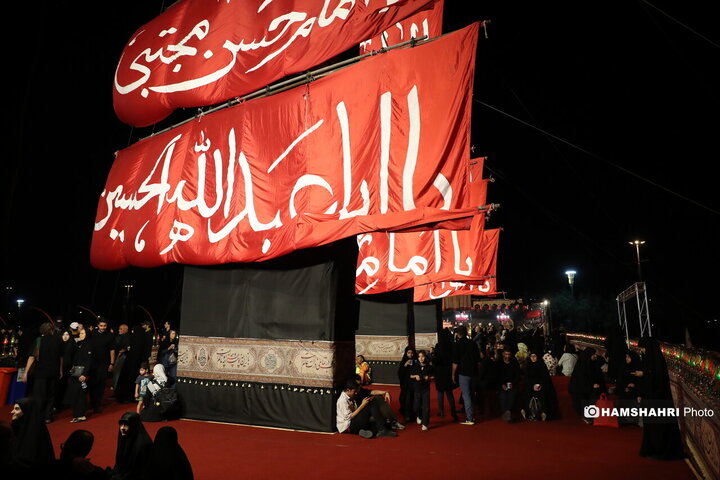 برگزاری سومین سوگواره محرم شهر در میدان آزادی