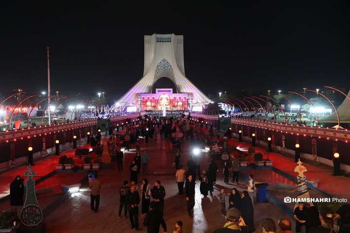 برگزاری سومین سوگواره محرم شهر در میدان آزادی