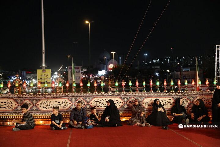 برگزاری سومین سوگواره محرم شهر در میدان آزادی