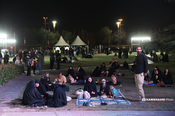 برگزاری سومین سوگواره محرم شهر در میدان آزادی