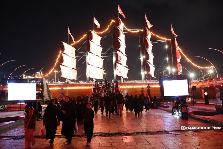 برگزاری سومین سوگواره محرم شهر در میدان آزادی