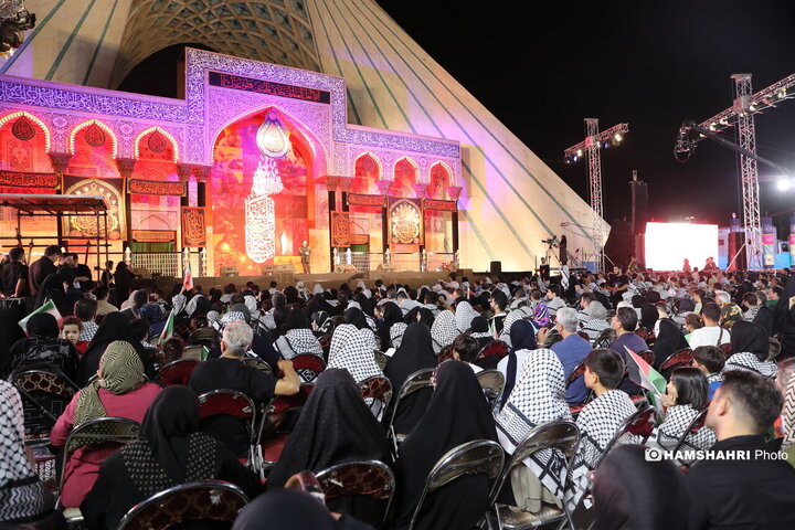 برگزاری سومین سوگواره محرم شهر در میدان آزادی