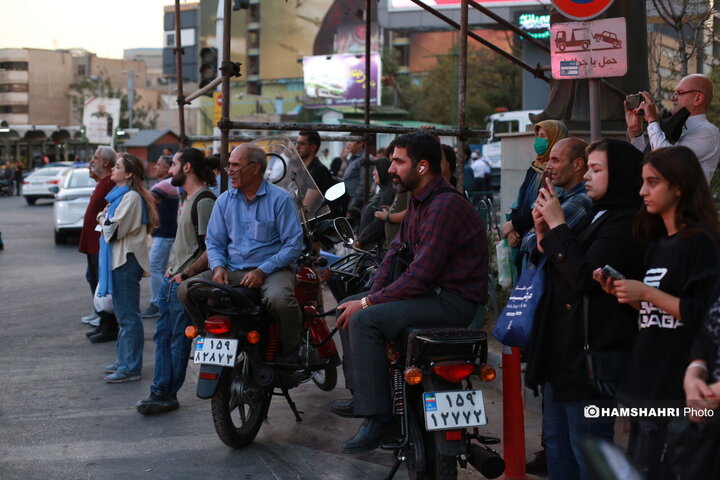 آیین رونمایی از مجسمه ی برنزی آرش کمانگیر