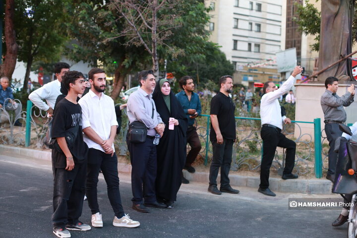 آیین رونمایی از مجسمه ی برنزی آرش کمانگیر