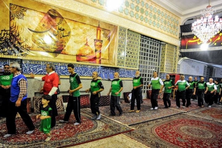 ورزش در مسجد