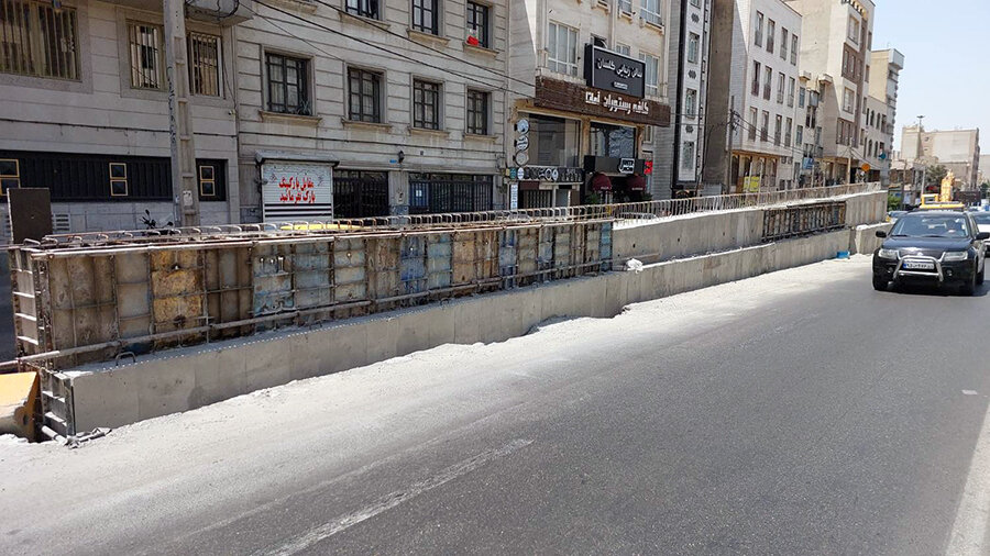 تردد در بزرگراه پرتردد شرق تهران روان می شود