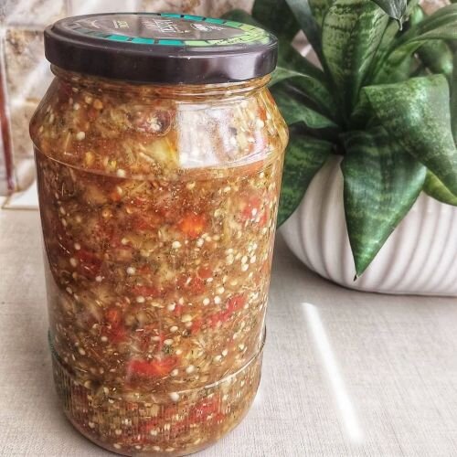 فوت و فن تهیه ترشی نازخاتون اصل مازندران با آب انار