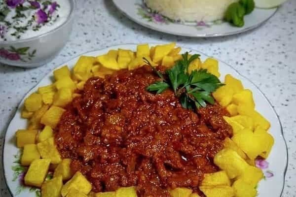 طرز تهیه واویشکا گوشت به سبک مازندرانی