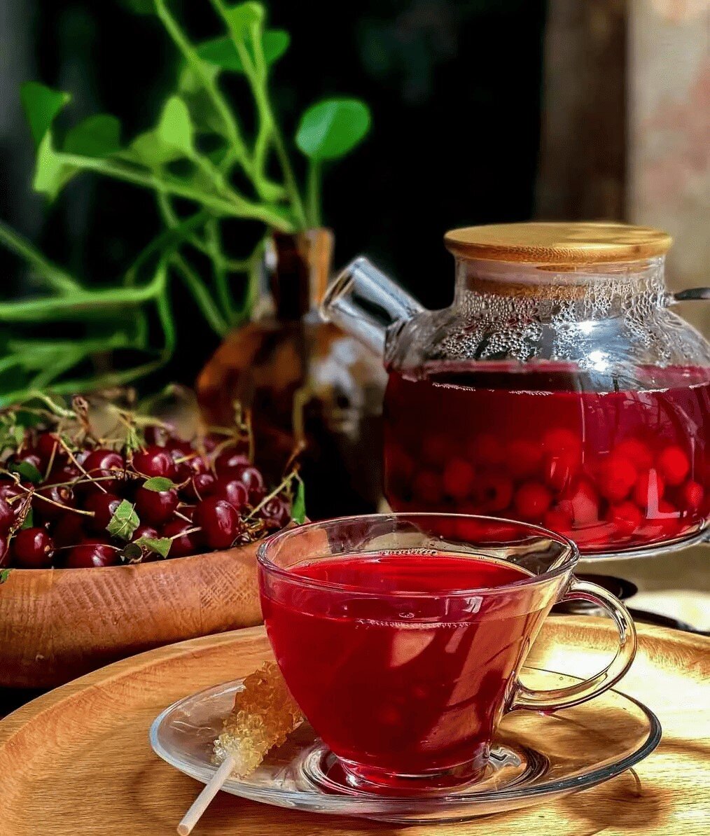 طرز تهیه چای آلبالو خوشطعم و خانگی؛ ترکیبی ترش و دلچسب چای آلبالو