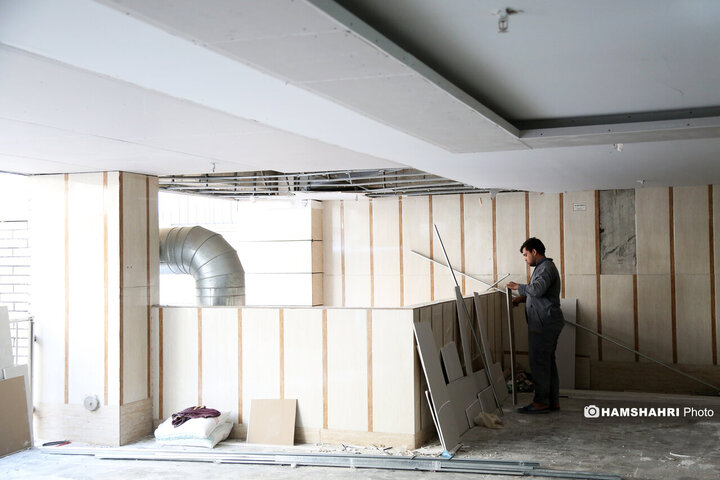 مرمت واحد مسکونی مورد حمله اسرائیل