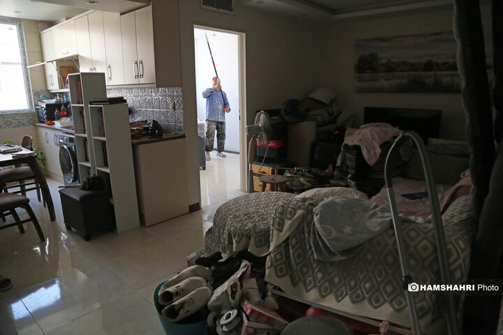 مرمت واحد مسکونی مورد حمله اسرائیل