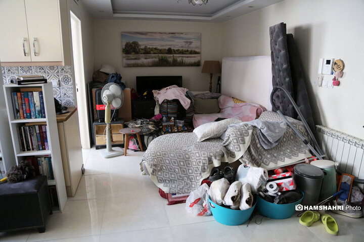 مرمت واحد مسکونی مورد حمله اسرائیل