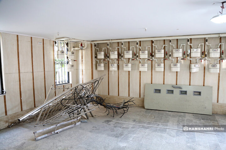 مرمت واحد مسکونی مورد حمله اسرائیل