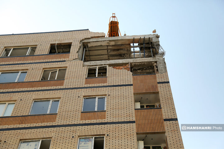 مرمت واحد مسکونی مورد حمله اسرائیل