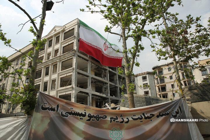 بازدید اعضای کمسیون عمران مجلس شورای اسلامی از خانه های تخریب شده جنگ 12 روزه