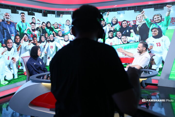 نگین زندی بازیکن تیم فوتبال زنان تیم ملی