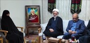 رئیس قوه قضائیه به منزل سرلشکر شهید حاج محمد کاظمی رفت + ویدئو