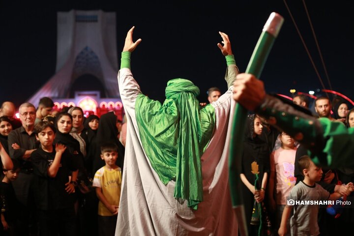 رویداد «محرم شهر» در میدان آزادی تهران