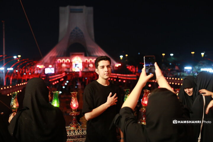 رویداد «محرم شهر» در میدان آزادی تهران