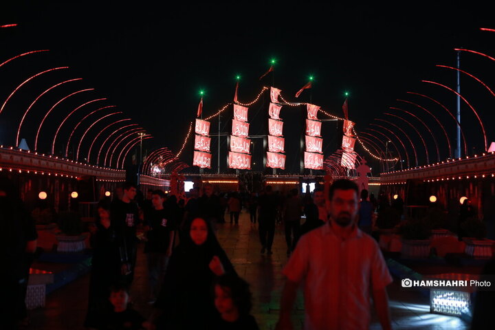 رویداد «محرم شهر» در میدان آزادی تهران