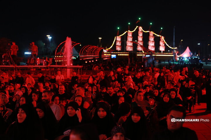 رویداد «محرم شهر» در میدان آزادی تهران
