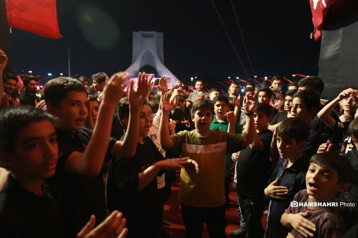 رویداد «محرم شهر» در میدان آزادی تهران