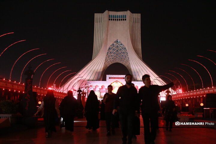 رویداد «محرم شهر» در میدان آزادی تهران