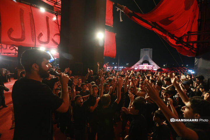 رویداد «محرم شهر» در میدان آزادی تهران