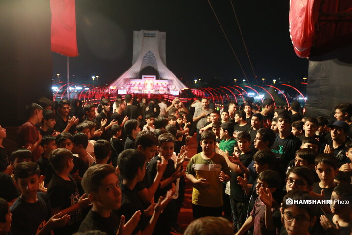 رویداد «محرم شهر» در میدان آزادی تهران