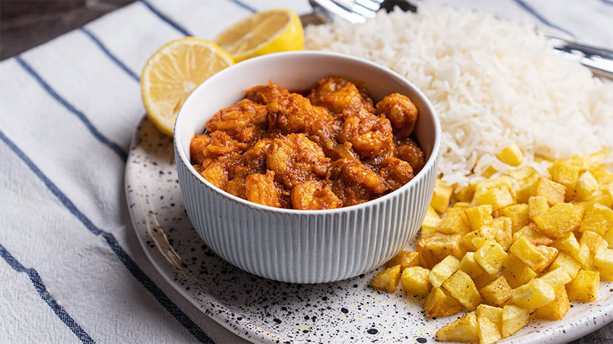 طرز تهیه دوپیازه میگو بندری و جنوبی اصیل و مخصوص