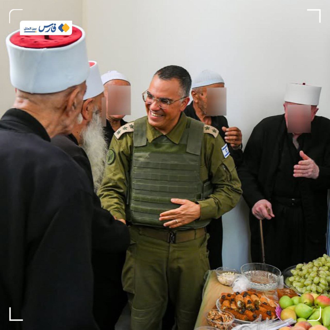 گشت‌وگذار آزادانه مقامات اسرائیلی در خاک سوریه + تصاویر