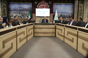 نشست شهردار منطقه یک با خبرنگاران