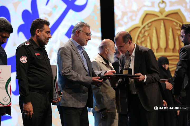 آیین تقدیر از خدمتگزاران بهشت