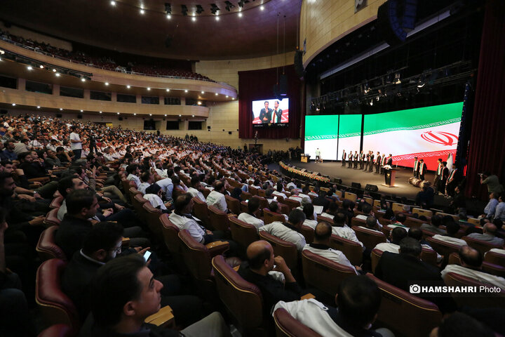 آیین تقدیر از خدمتگزاران بهشت