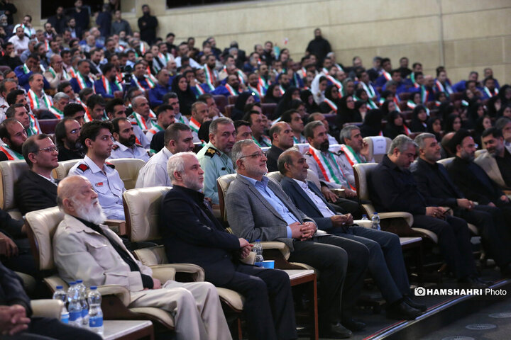 آیین تقدیر از خدمتگزاران بهشت