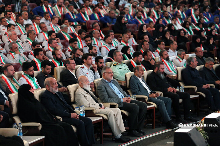 آیین تقدیر از خدمتگزاران بهشت