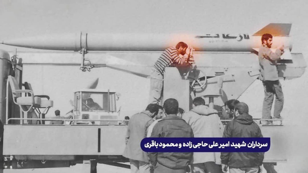 تصویر دیده نشده از پرتاب اولین راکت بومی ایران