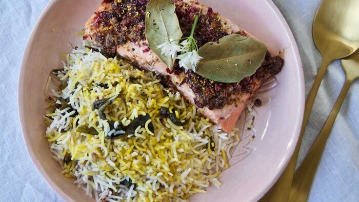 والک پلو؛ غذای سنتی شمرونی ها برای روزهای گرم تابستان