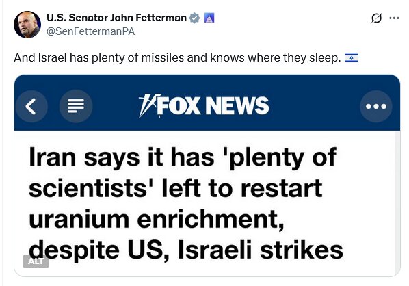 مقام آمریکایی دانشمندان هستهای ایران را تهدید به مرگ کرد + عکس | خشم کاربران خارجی از پیام فترمن