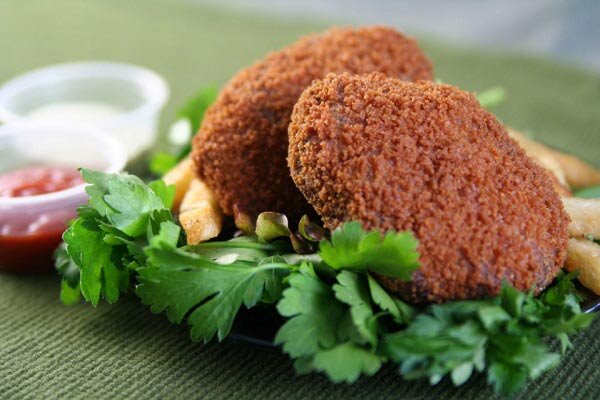 طرز تهیه ناگت گوشت چرخ کرده ؛ ساده ، فوری و خوشمزه ناگت گوشت