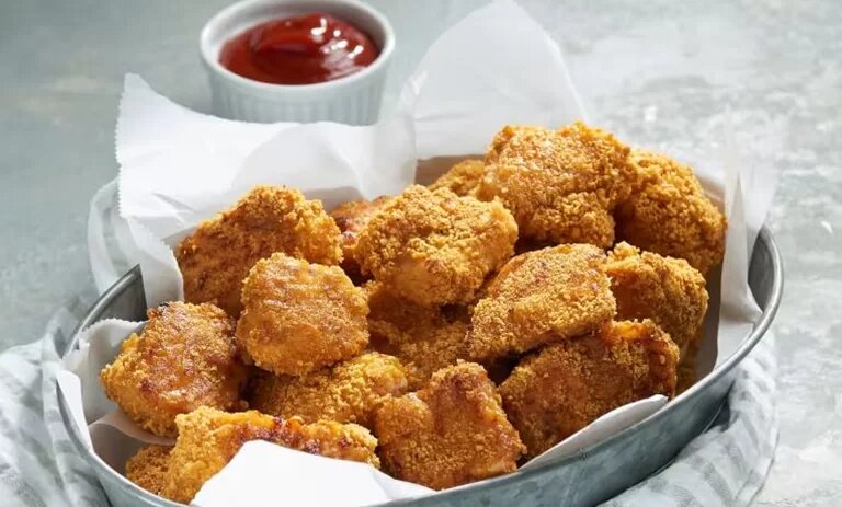 طرز تهیه ناگت گوشت چرخ کرده ؛ ساده ، فوری و خوشمزه