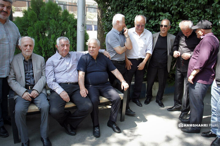 مراسم تشییع پیکر مرحوم داریوش مصطفوی| تصاویر