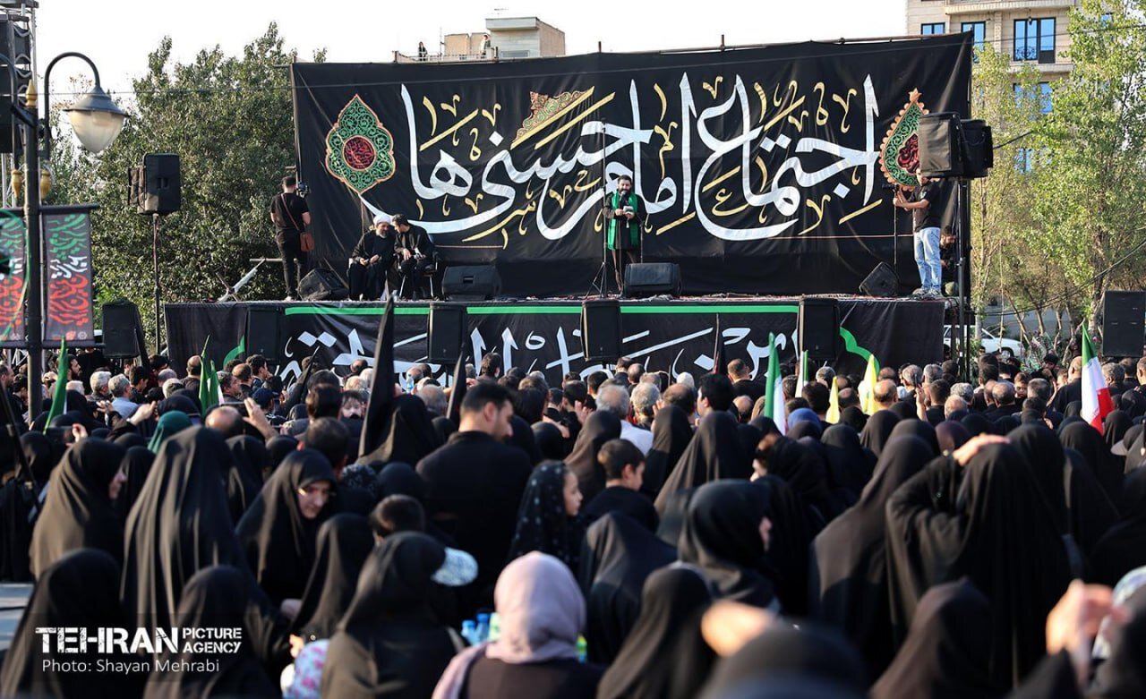 اجتماع دلدادگان امام حسن (ع) در شرق تهران
