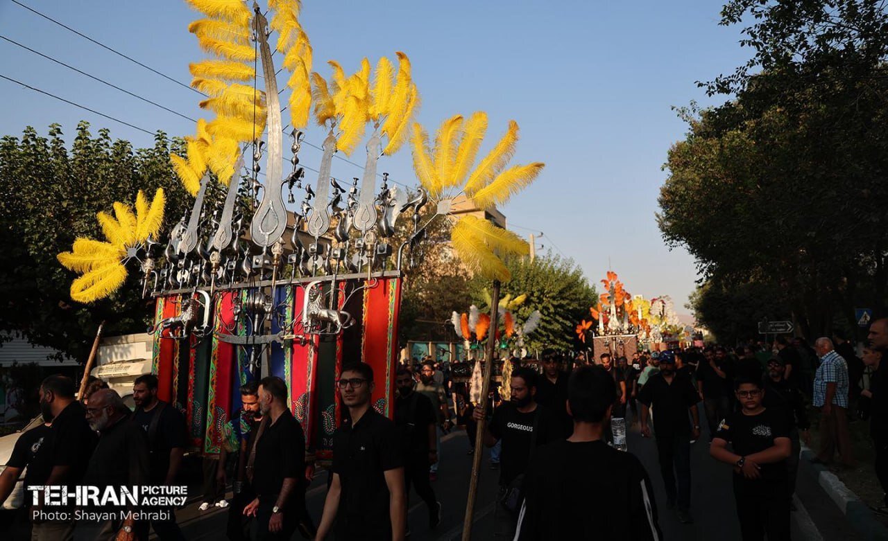 اجتماع دلدادگان امام حسن (ع) در شرق تهران