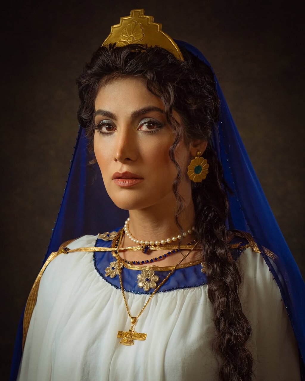 خانم بازیگر در لباس همسر کوروش کبیر | استایل او را ببینید