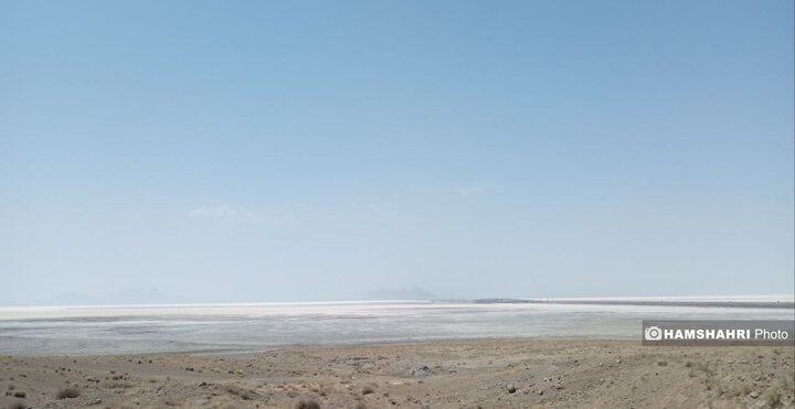 دریاچه خشک شده ارومیه
