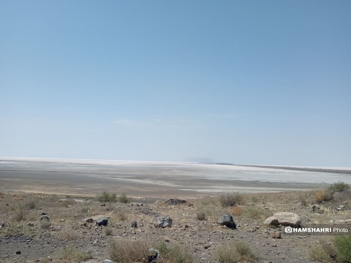 دریاچه خشک شده ارومیه