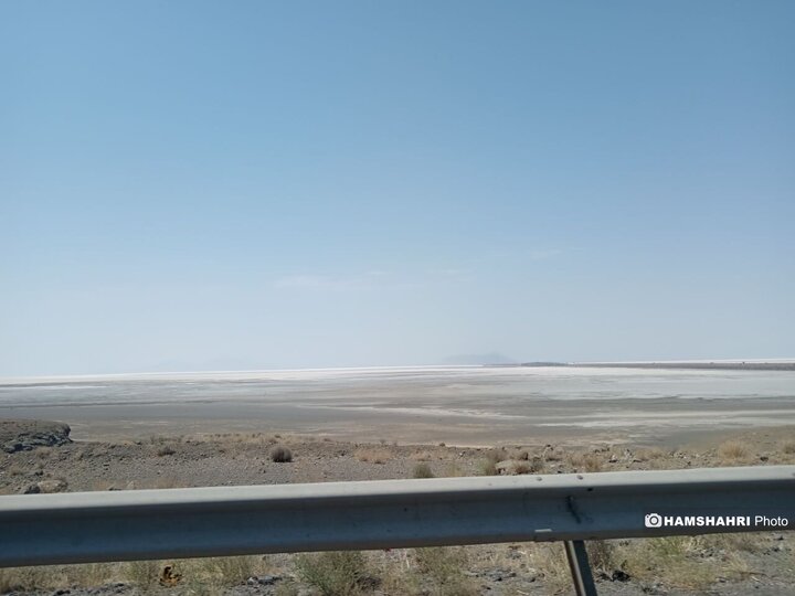 دریاچه خشک شده ارومیه