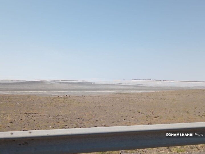 دریاچه خشک شده ارومیه